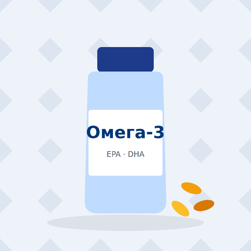 Омега-3 загасны тос